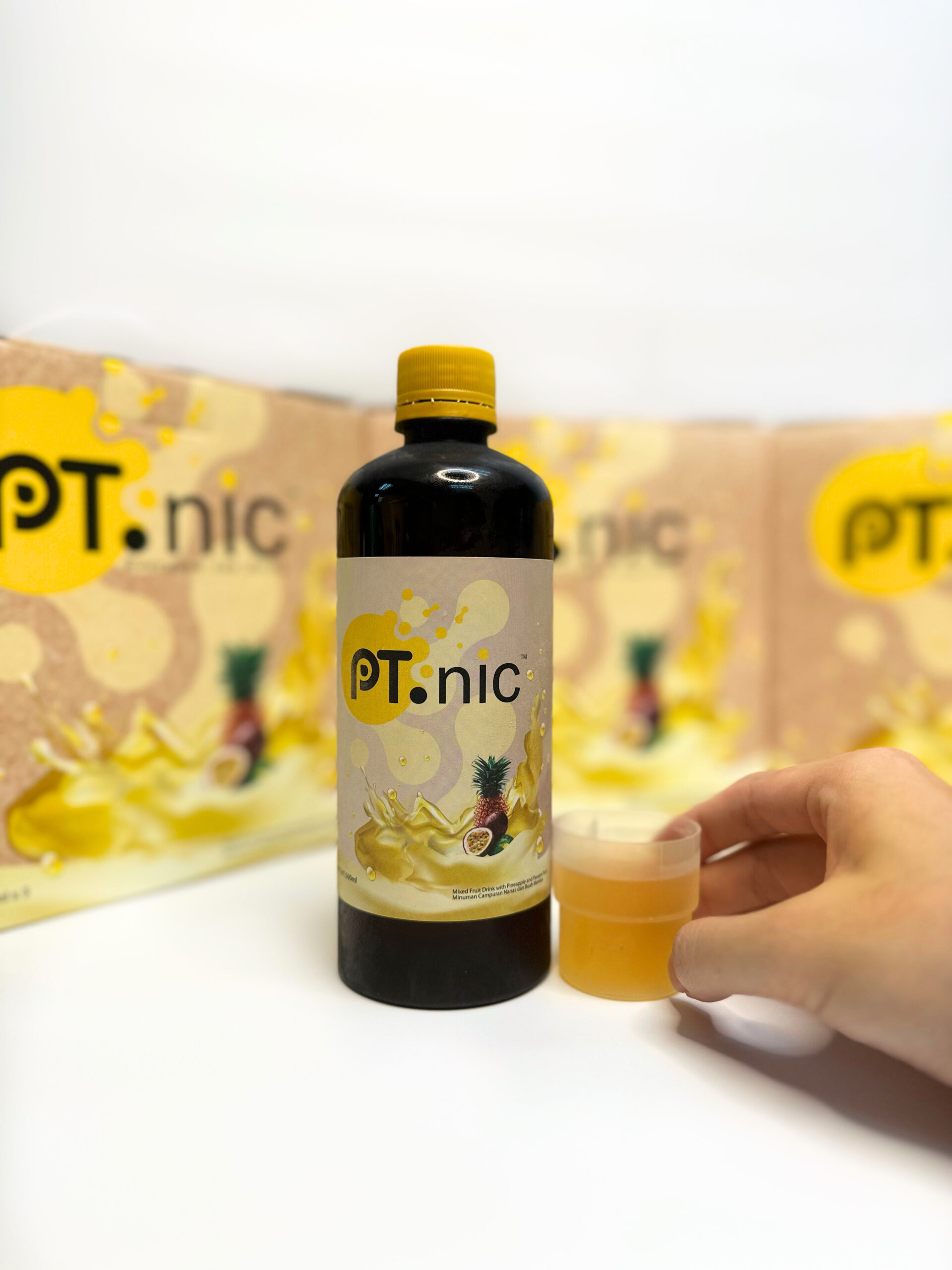 PTonic Probiotics Enzyme Natural Drink (500ml x 3) - Image 2