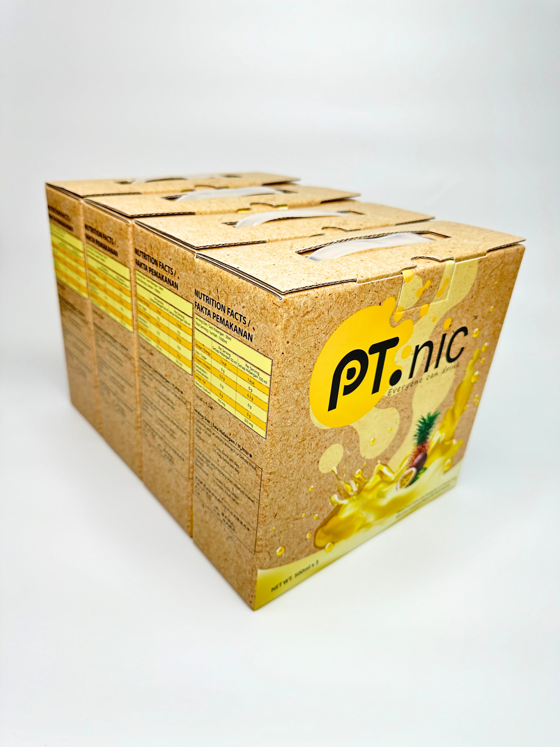 PTonic Probiotics Enzyme Natural Drink (500ml x 3) - Image 3