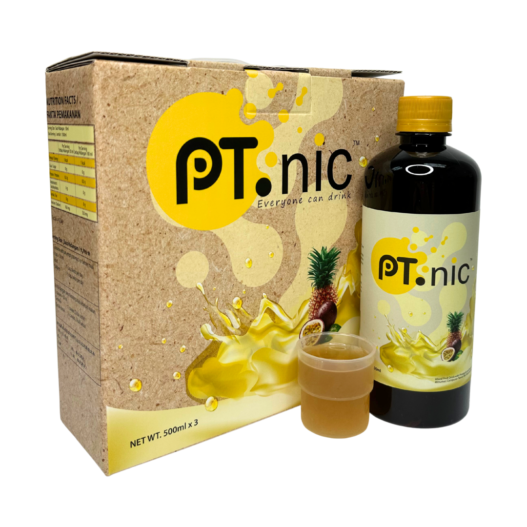 PTonic Probiotics Enzyme Natural Drink (500ml x 3)